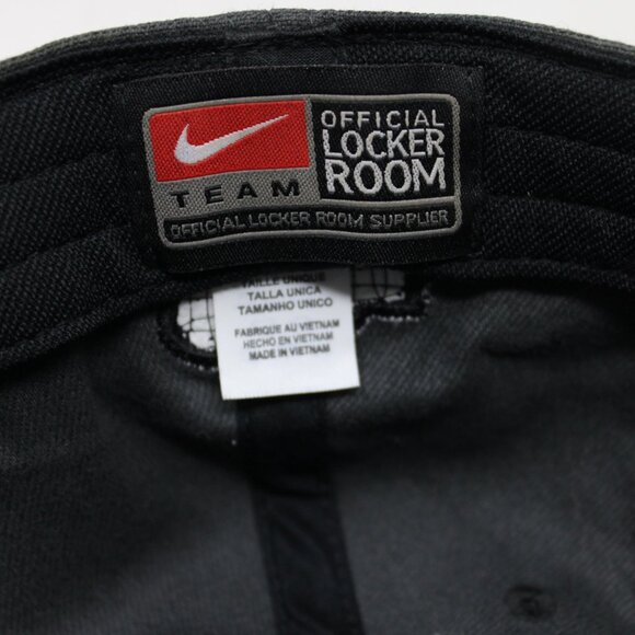 Nike Duke Blue Devil Hat OSFM Gray 2010 Championship Official Locker Room Cap - Picture 10 of 12